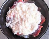 もどき中トロ山かけ丼作り方4写真