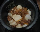 時短 牛すじ肉と大根煮 炊飯器レシピ作り方4写真