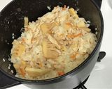 白だしで炊いた、たけのこご飯作り方7写真