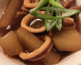 イカと大根煮作り方4写真
