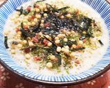 レンジで簡単オートミール梅茶漬け作り方3写真