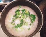 簡単☆牛肉だしのチンゲン菜の春雨スープ作り方1写真