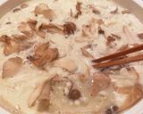 ダイエットに！お豆腐きのこたっぷり豆乳鍋作り方3写真