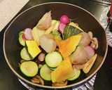 簡単おしゃれ！カフェ風旬野菜グリルサラダ作り方3写真