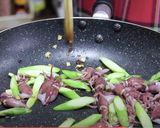 旬!ホタルイカとアスパラのペペロンチーノ作り方5写真