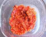 残った刺し身のニンニク味噌漬け丼作り方2写真