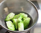 祝蕾（子持ち高菜）の塩茹で作り方4写真
