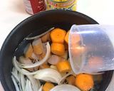 カレーみたいなウインナーポテトの味噌汁作り方13写真