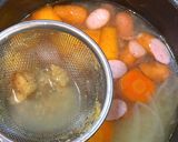カレーみたいなウインナーポテトの味噌汁作り方18写真