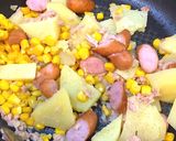 ウインナーツナポテトコーンバター★簡単作り方10写真