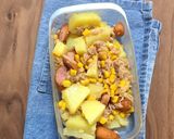 ウインナーツナポテトコーンバター★簡単作り方16写真