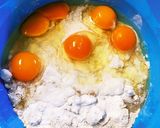 プロテインパンケーキ作り方1写真