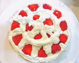 簡単ケーキ・ショートケーキデコレーション作り方8写真