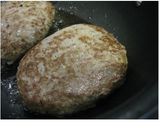 100%豚ひき肉で作る和風ふんわりバーグ作り方6写真