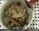 豚バラで許して☆牛蒡と椎茸のしぐれ煮作り方10写真
