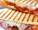 ミートソースのリメイク☆ホットサンド作り方5写真