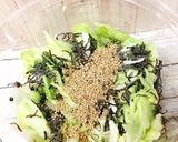 時短　春キャベツと新玉ねぎの塩昆布和え作り方3写真