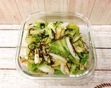 時短　春キャベツと新玉ねぎの塩昆布和え作り方4写真