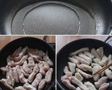 ボリューム満点！鶏むね肉のガリぽんバター作り方4写真