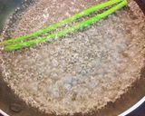 アスパラとちりめんじゃこの炒飯❀作り方2写真
