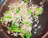アスパラとちりめんじゃこの炒飯❀作り方10写真
