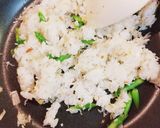 アスパラとちりめんじゃこの炒飯❀作り方11写真