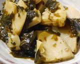筍の土佐煮　わかめ添え　炊飯器レシピ　作り方2写真