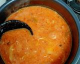 お昼にパパッと！キムチ酸辣湯うどん作り方3写真