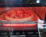 オーブントースターで焼くかに蒲鉾ピザ作り方7写真