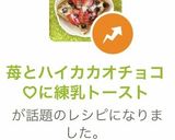 苺とハイカカオチョコ♡に練乳トースト作り方6写真