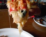 オーブントースターで焼くかに蒲鉾ピザ作り方10写真