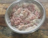豚肉と蓮根のセサミカレー作り方1写真