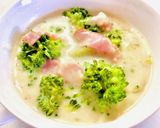 ブロッコリーの♡シンプル塩バタースープ♡作り方10写真