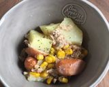 ウインナーツナポテトコーンバター★簡単作り方17写真
