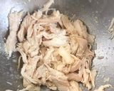 コンビニ食材で☆チキンと梅の旨塩うどん作り方2写真