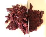 m簡単！鶏レバー入りロコモコ風丼作り方1写真