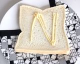 マヨコーン卵ピザトースト★おやつトースト作り方6写真
