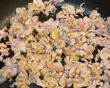 サテ風 豚肉のピーナッツバター炒め作り方5写真