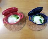 簡単 和風卵ココット ストウブセラミック作り方10写真