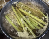旬を楽しむ！ふきと焼き豆腐の煮物作り方3写真
