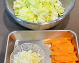 キャベツと卵の炒め物『何食べ』#11作り方2写真