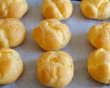 クリーム溢れる本格的「シュークリーム」作り方16写真