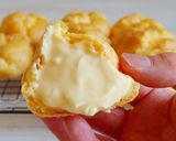 クリーム溢れる本格的「シュークリーム」作り方34写真