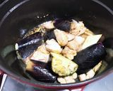 なすと鶏肉のささっと煮作り方3写真