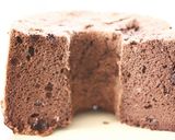 米粉のダブルチョコレートシフォン＊作り方5写真
