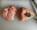 鶏むね肉deジューシーチキン竜田揚げ!作り方1写真