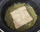 旬を楽しむ！ふきと焼き豆腐の煮物作り方9写真