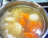 チキン丸ごと圧力鍋で春雨スープ作り方8写真