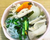 チキン丸ごと圧力鍋で春雨スープ作り方15写真