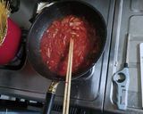 トマトクリーム風　スパゲティー作り方6写真